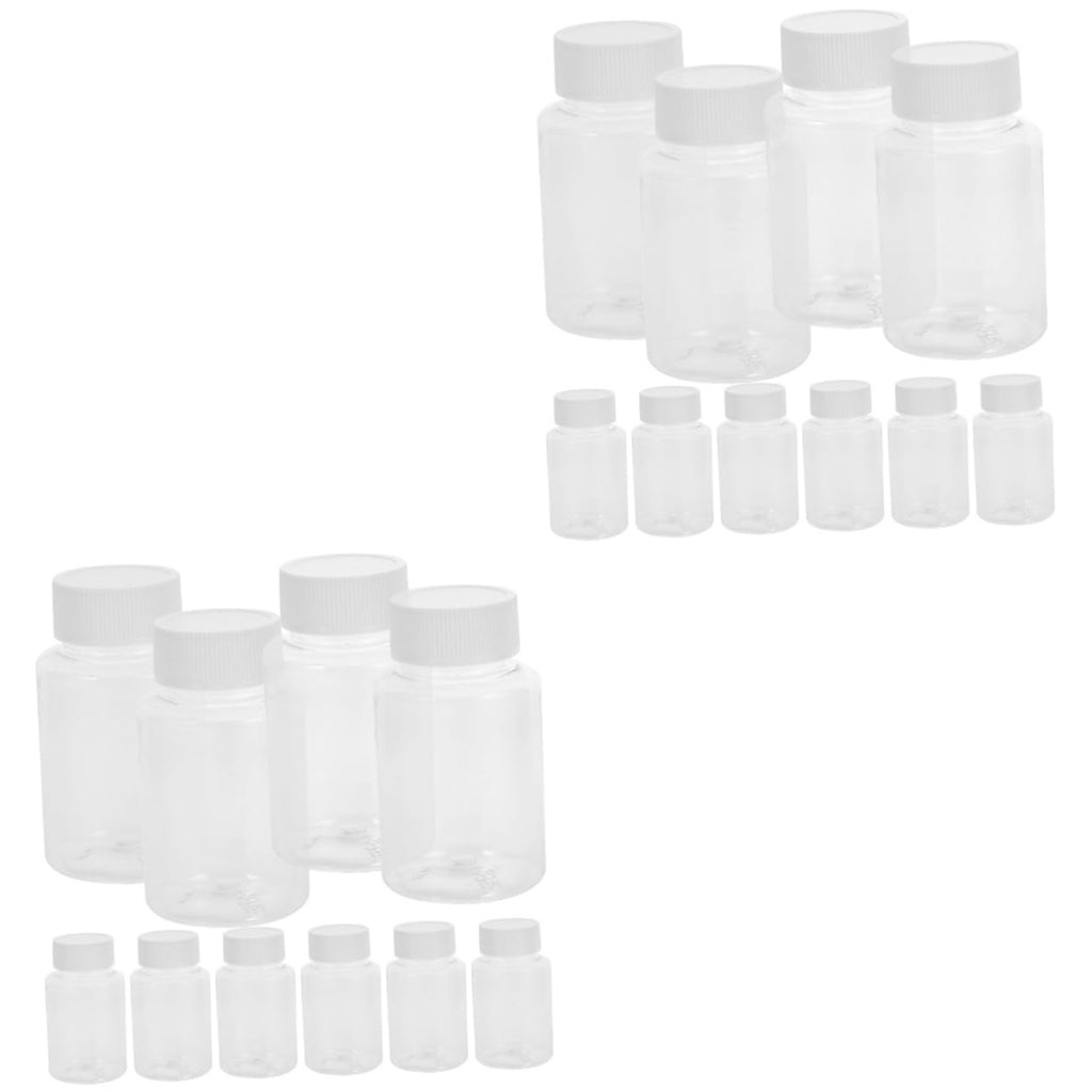Small Travel Storage Bottles with Secure Caps