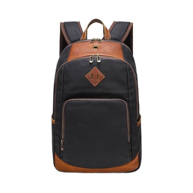 Vintage Canvas Laptop Backpack for Travel & Daily Commute