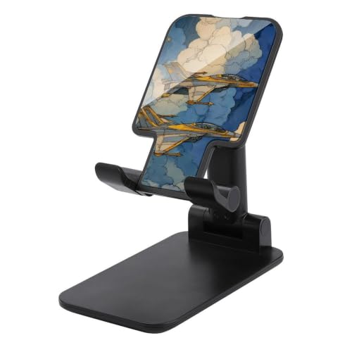 Fighter Jets Flight Foldable Phone Stand for Desk Holder