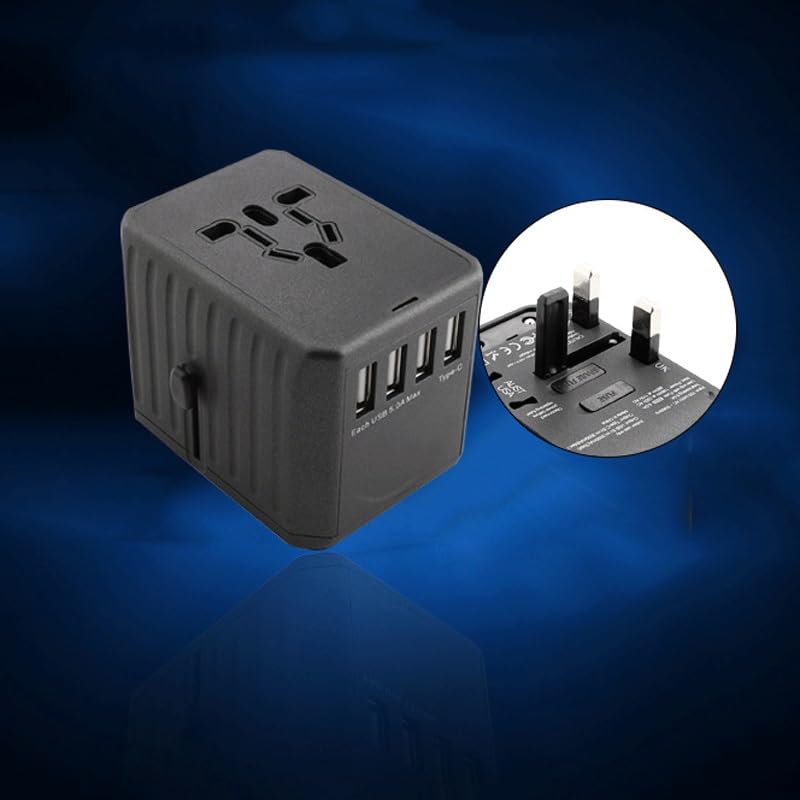 Multi-Function Charger Power Adapter Plug Socket Converter Travel Plug