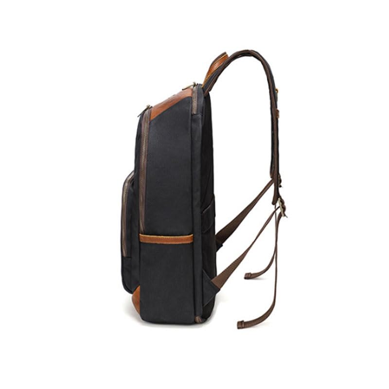 Vintage Canvas Laptop Backpack for Travel & Daily Commute