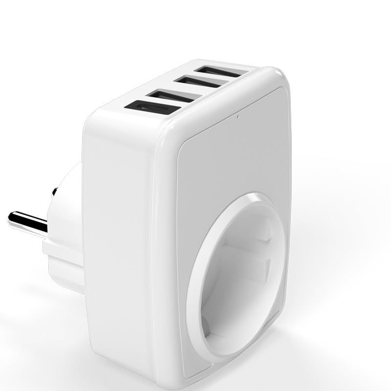 Multifunctional Wall Charger Adaptor Socket Plug Converter Travel Socket