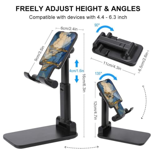 Fighter Jets Flight Foldable Phone Stand for Desk Holder