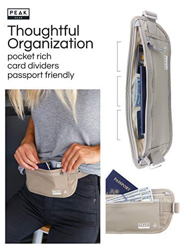 Peak Gear Money Belt Family by Color