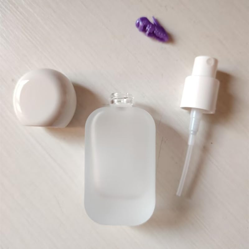 6-Piece Travel Bottle & Cream Jar Set for Toiletries