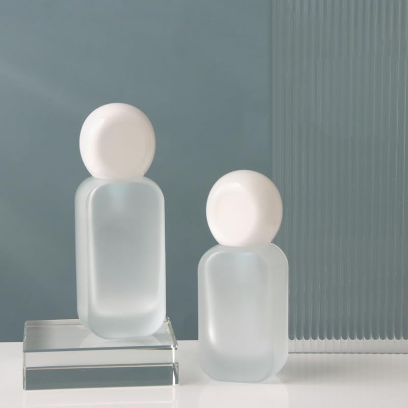 6-Piece Travel Bottle & Cream Jar Set for Toiletries