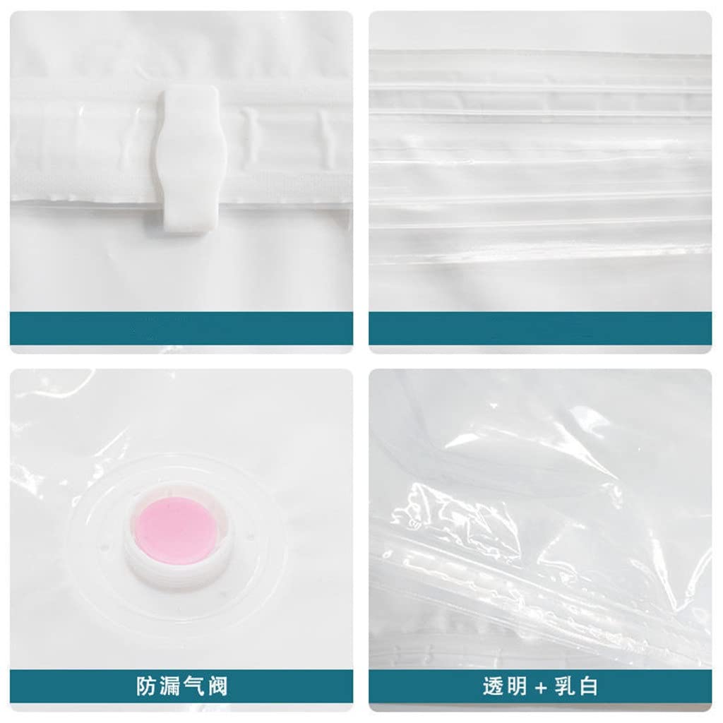 5-Pack Vacuum Storage Bags with Electric Air Pump 130 × 100 cm