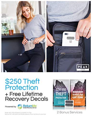 Peak Gear Money Belt Family by Color