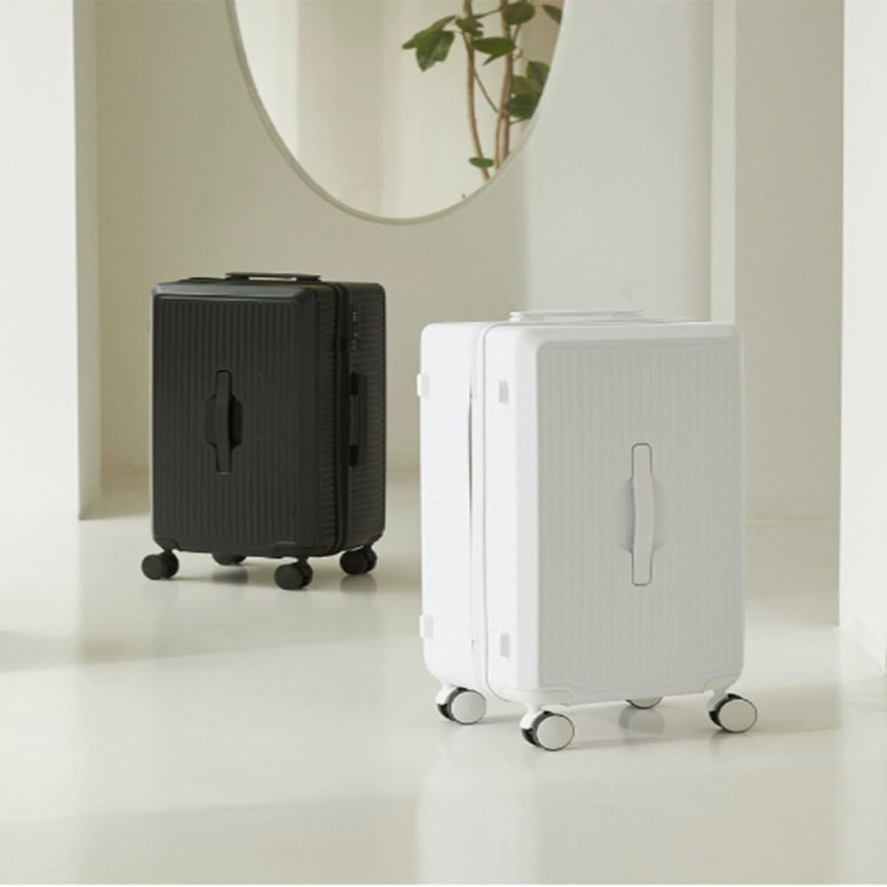 Lightweight Multifunctional Suitcase with Silent Spinner Wheels