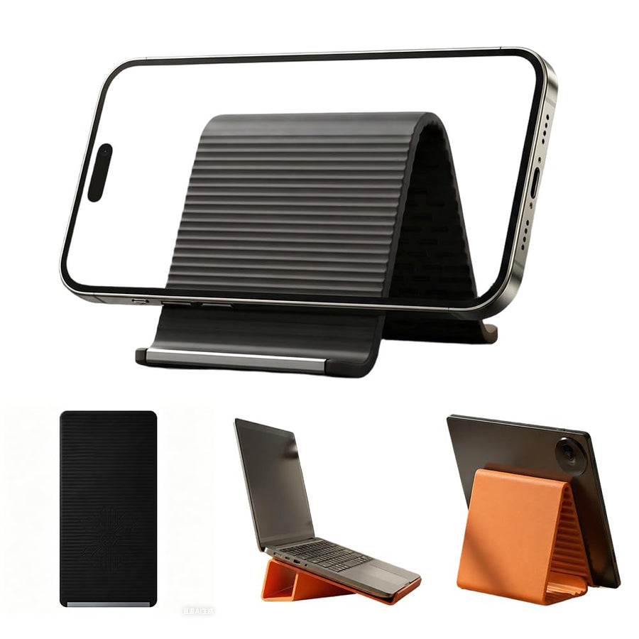 Flexible Foldable Phone Stand for Desk & Travel