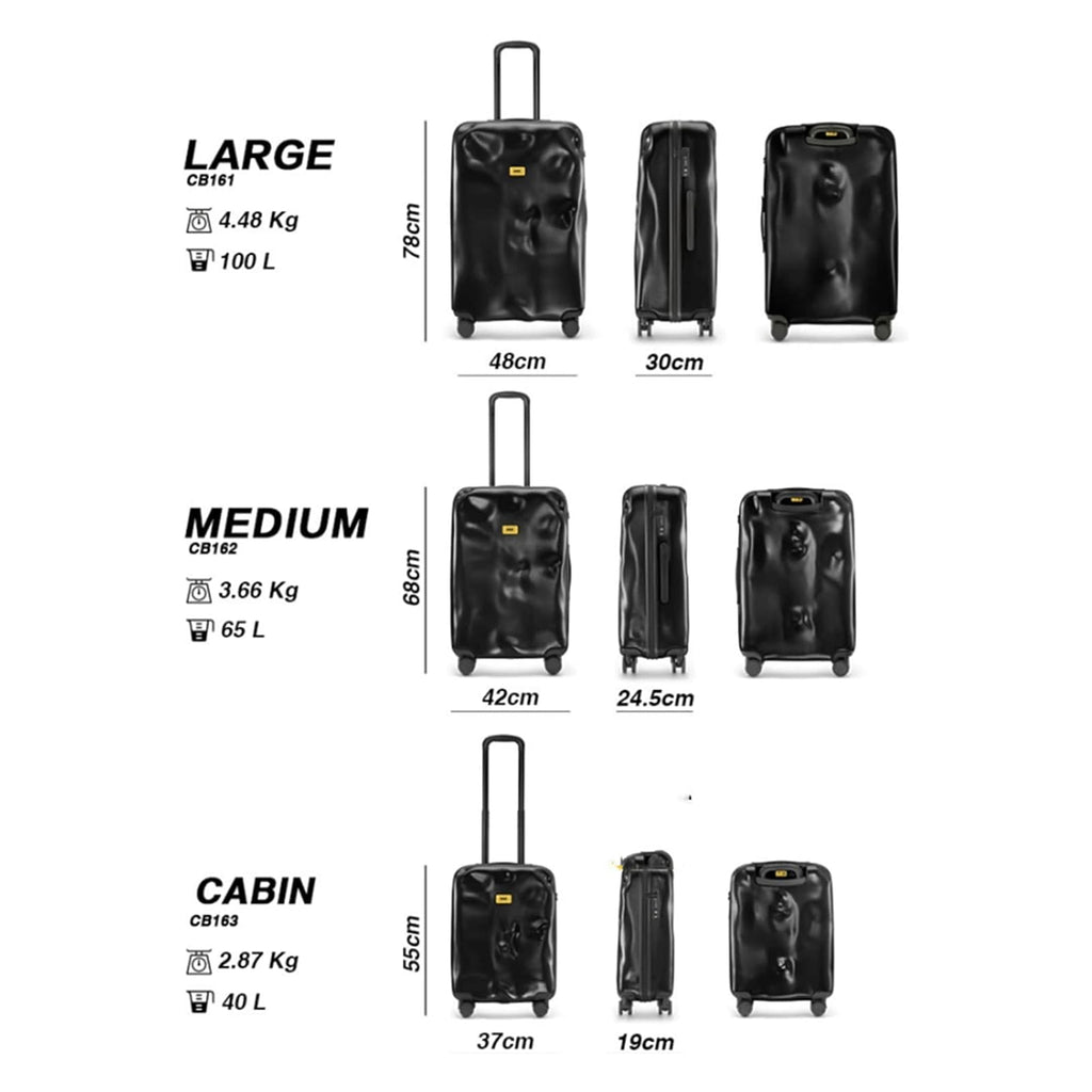 Expandable Hardshell Carry-On Suitcase with Spinner Wheels