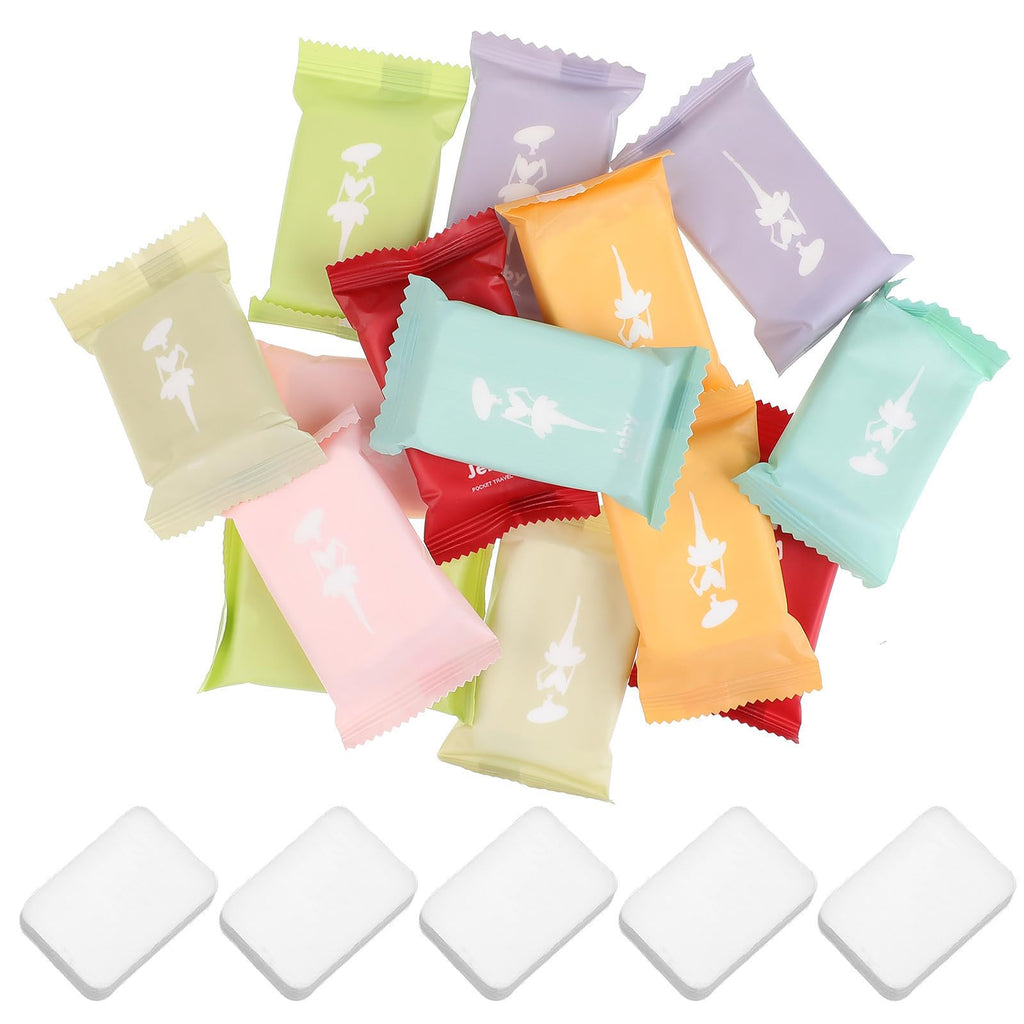 Portable Compressed Cotton Face Towels for Travel & Outdoor Use