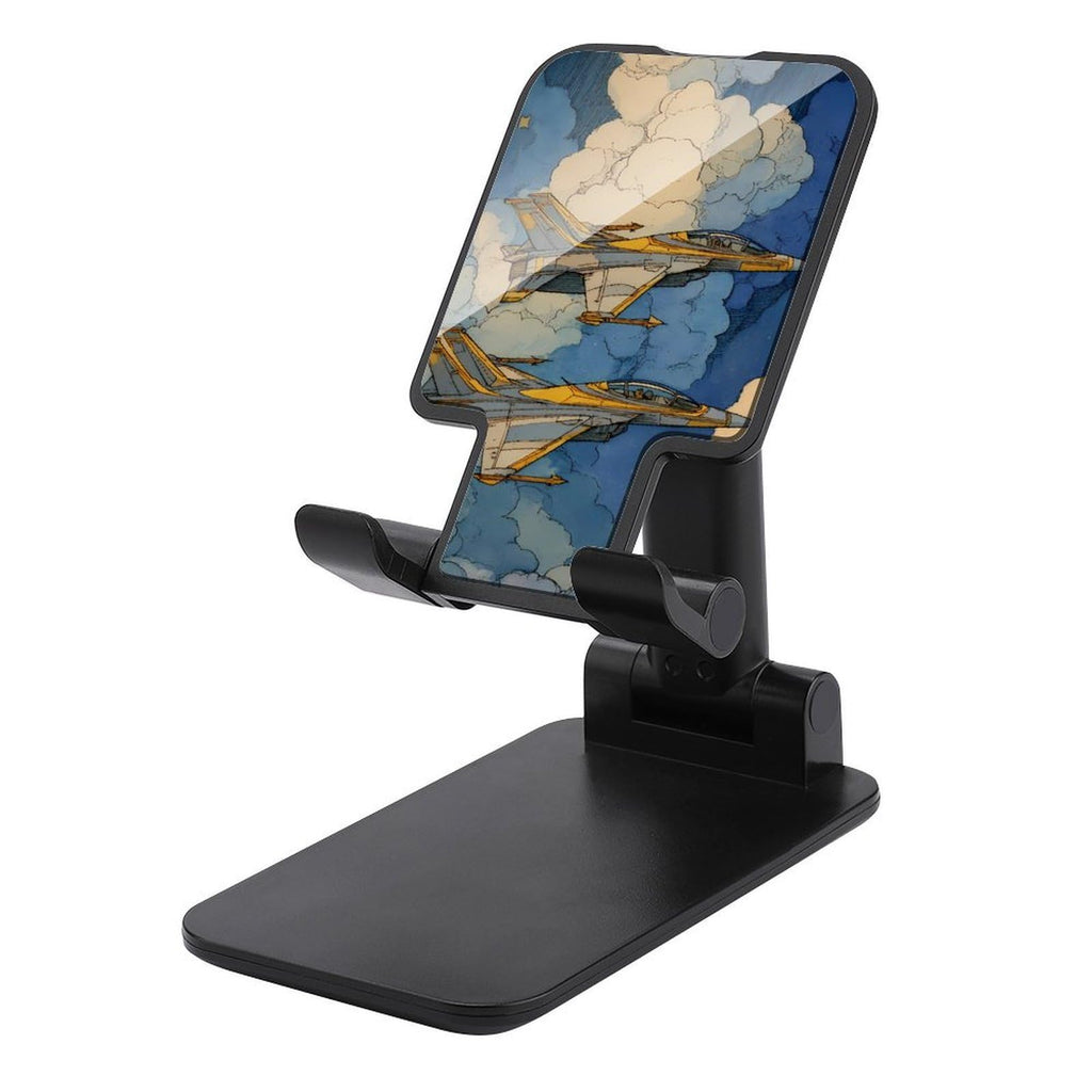 Fighter Jets Flight Foldable Phone Stand for Desk Holder