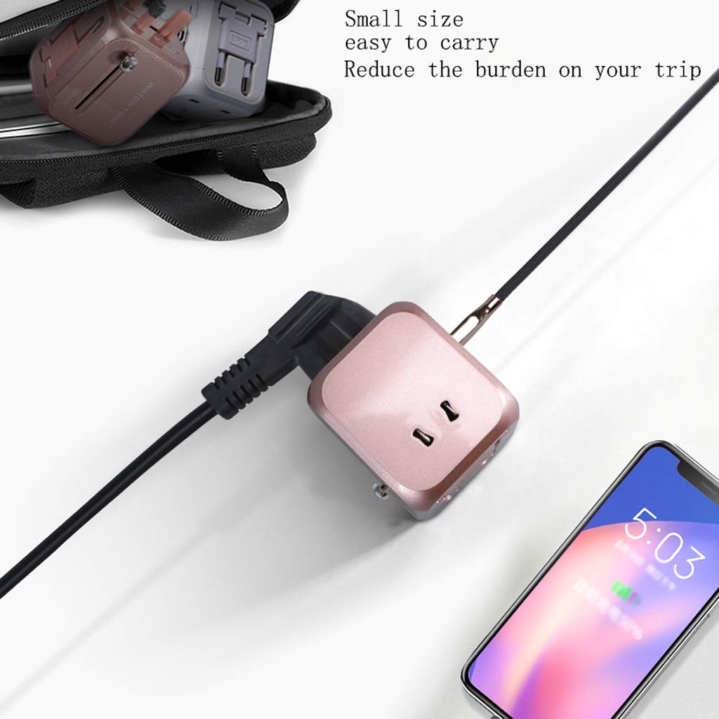 Universal Travel Adapter for Worldwide Use in 224 Countries