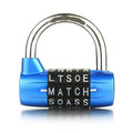 5-Dial Combination Padlock for Luggage & Travel
