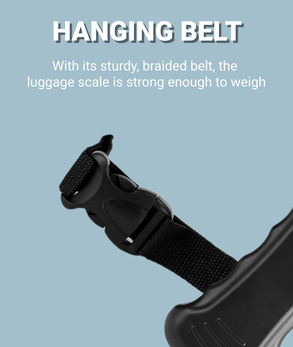 Jectse Digital Luggage Scale 110lb/50kg, Portable Suitcase Weight Scale