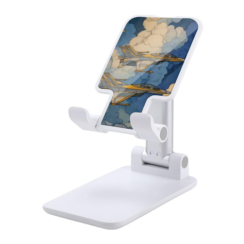 Fighter Jets Flight Foldable Phone Stand for Desk Holder