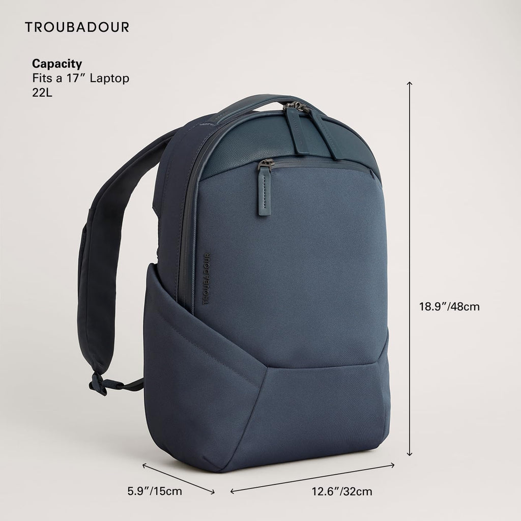 22L Water-Resistant Laptop Backpack for Work & Travel