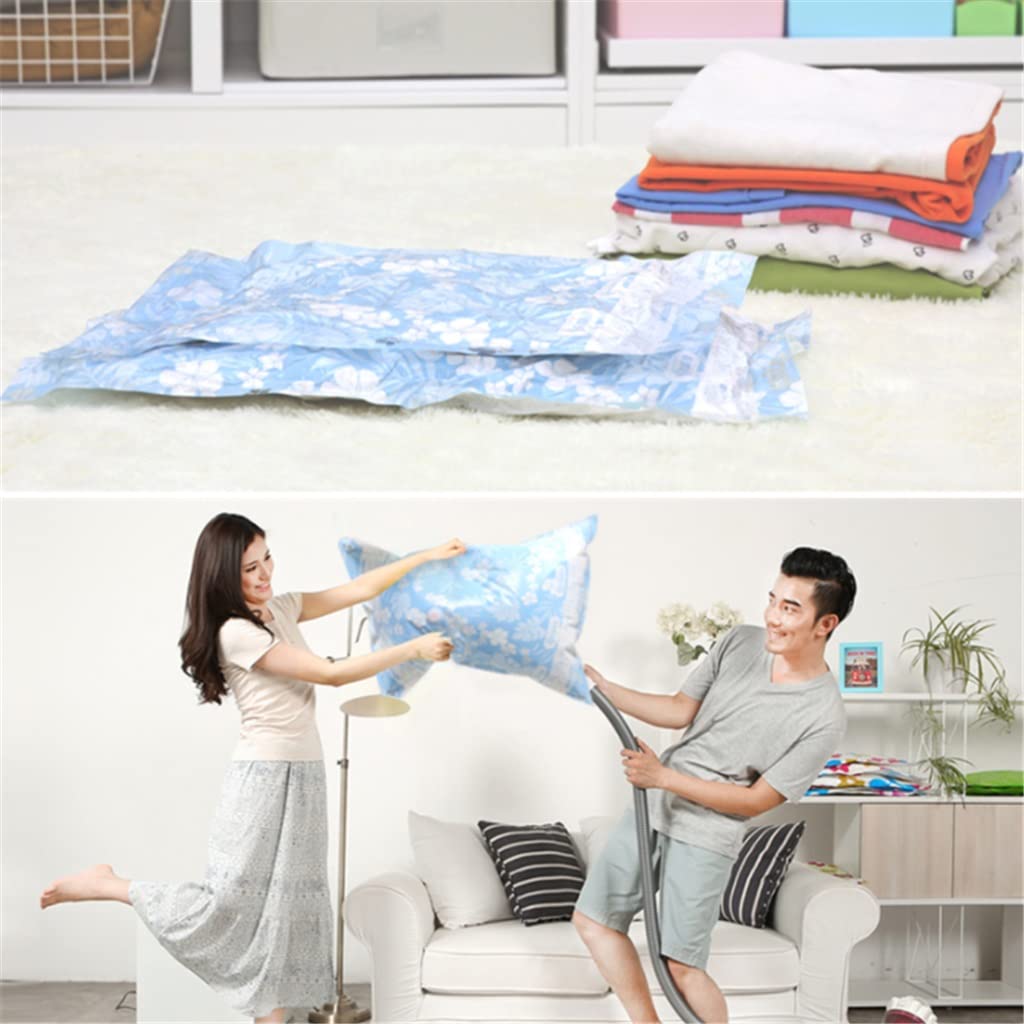 10-Pack Vacuum Compression Storage Bags 60 × 80 cm for Travel & Home