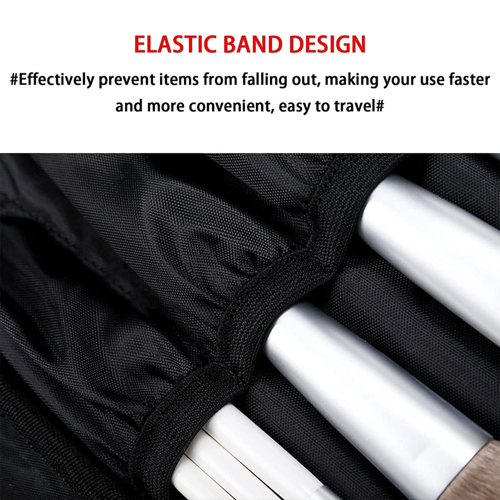 Hanging Water-Resistant Travel Toiletry Bag with Hook