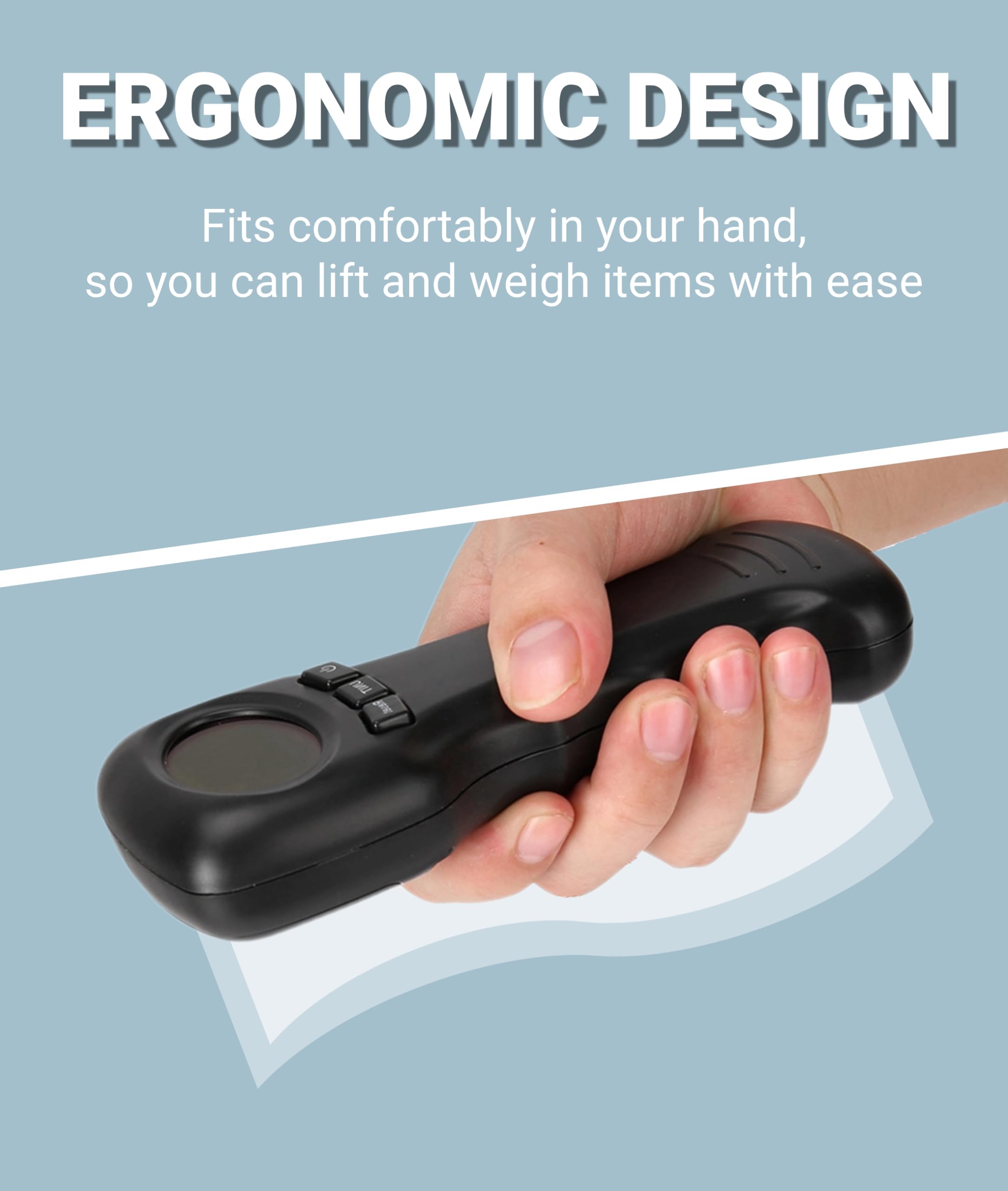 Jectse Digital Luggage Scale 110lb/50kg, Portable Suitcase Weight Scale