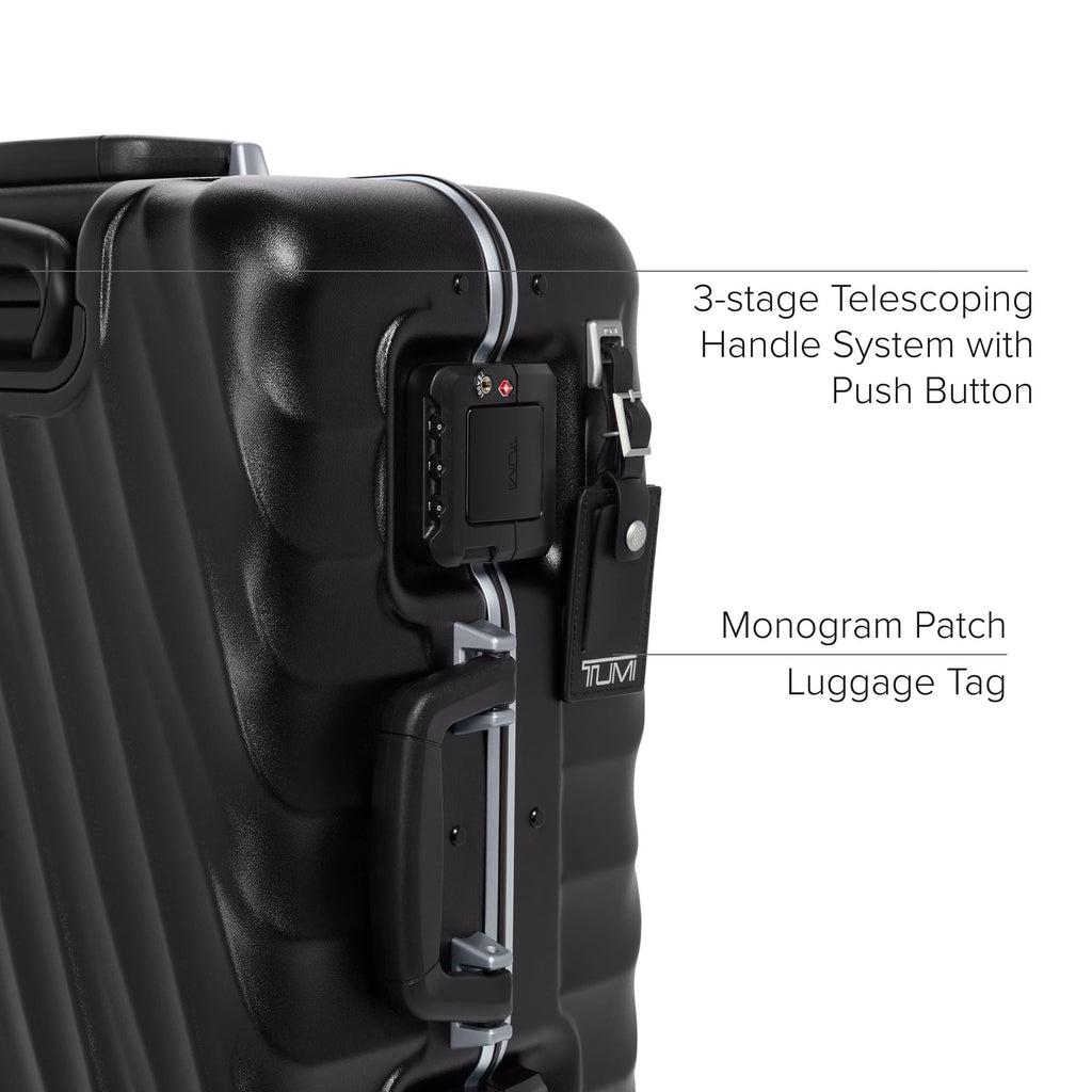 19° Frame Hardshell 4-Wheel Suitcase with Double-Lock Closure