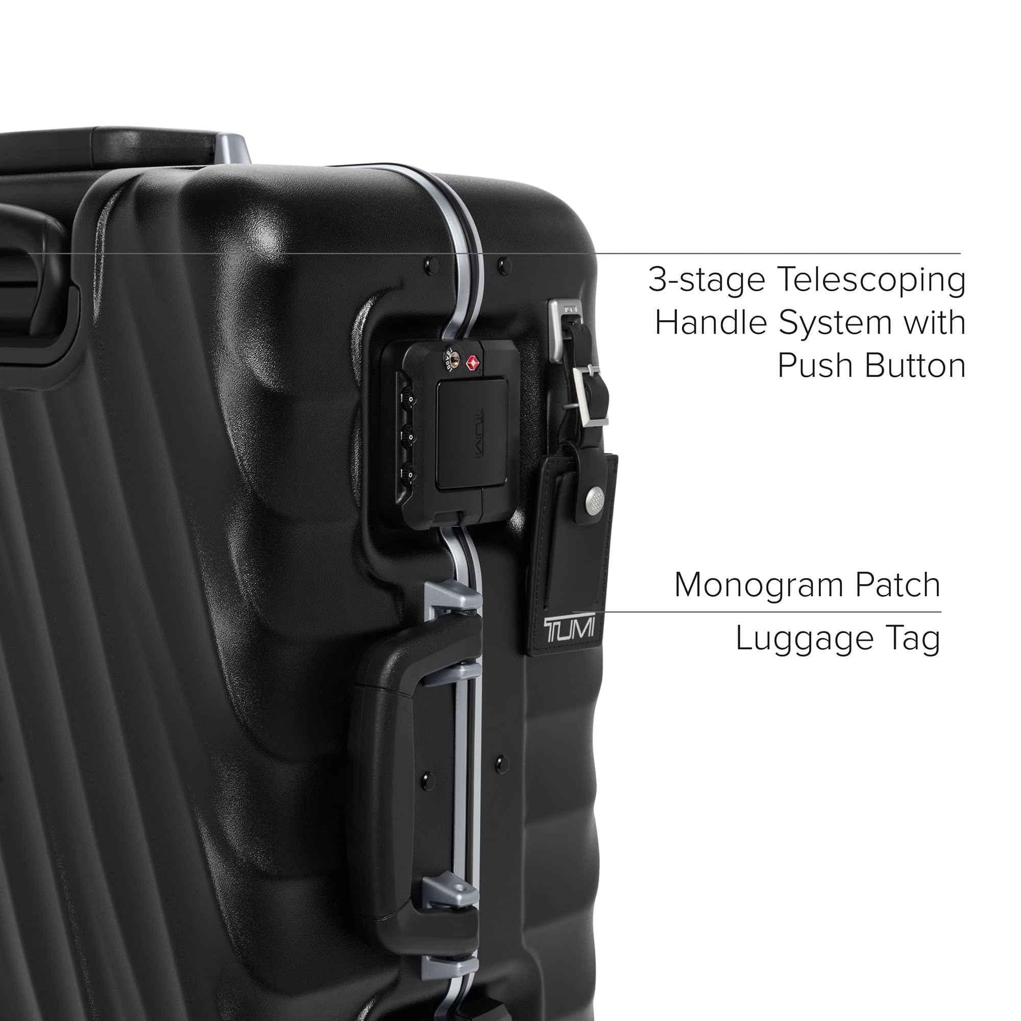 19° Frame Hardshell 4-Wheel Suitcase with Double-Lock Closure