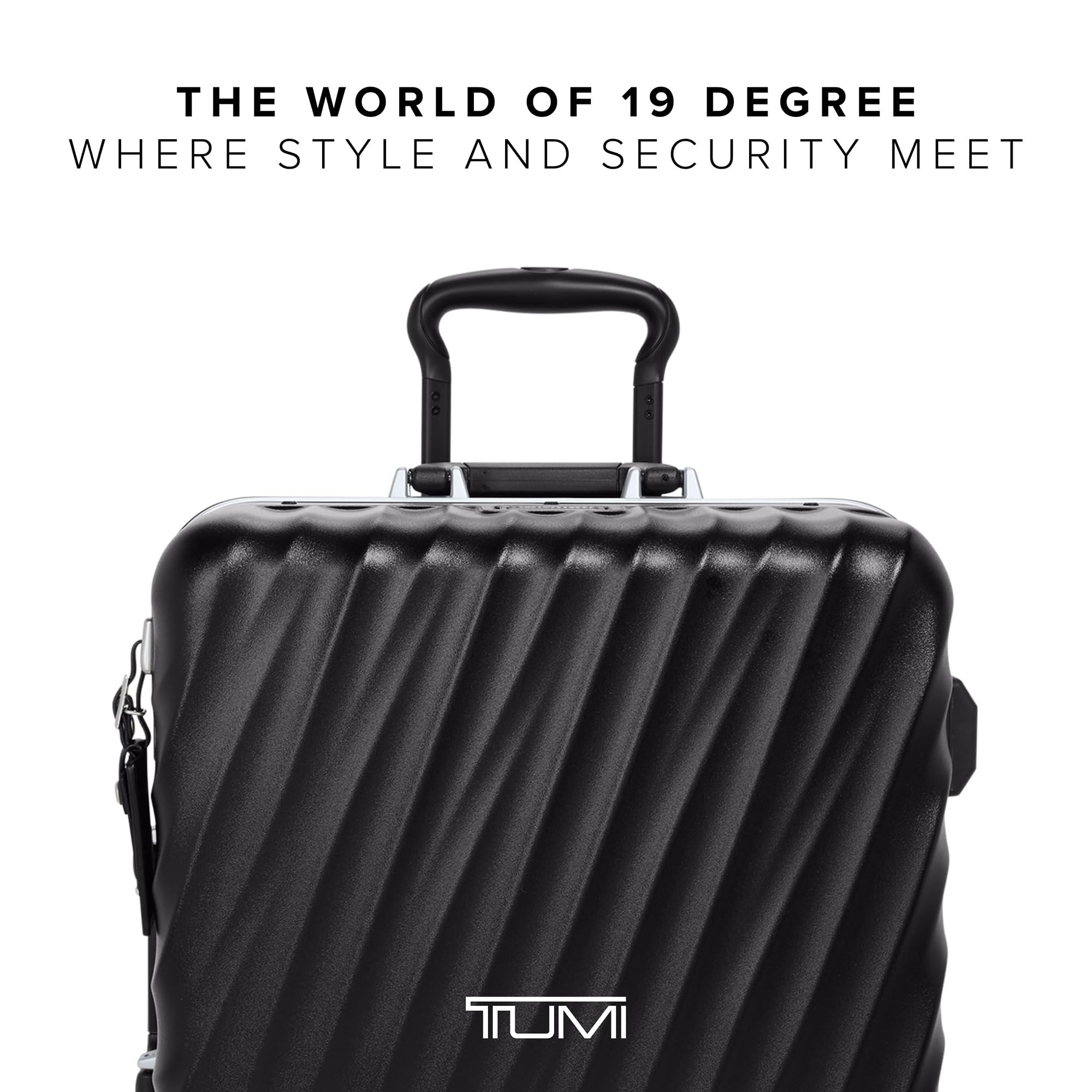 19° Frame Hardshell 4-Wheel Suitcase with Double-Lock Closure