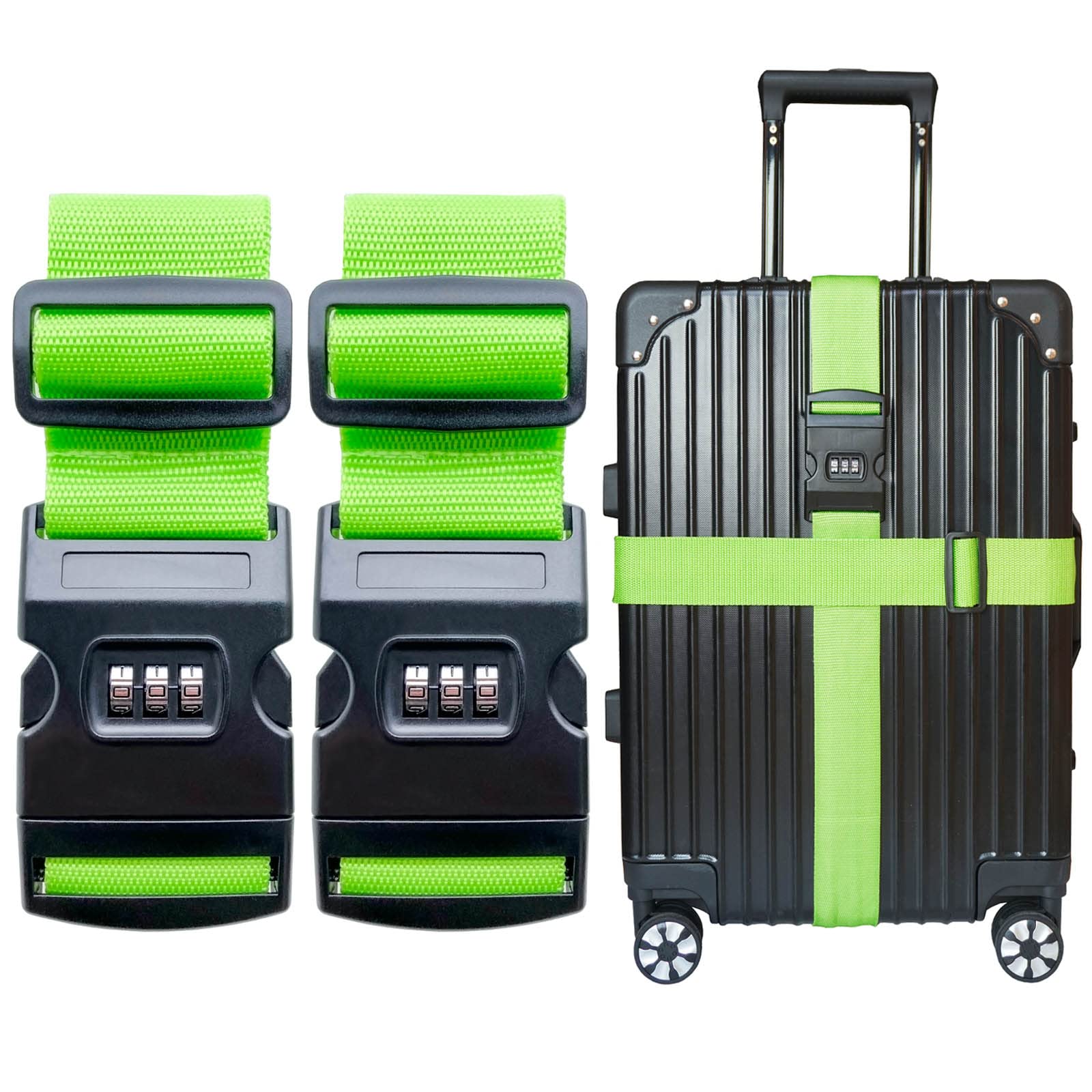 78" Adjustable Luggage Strap for Suitcases