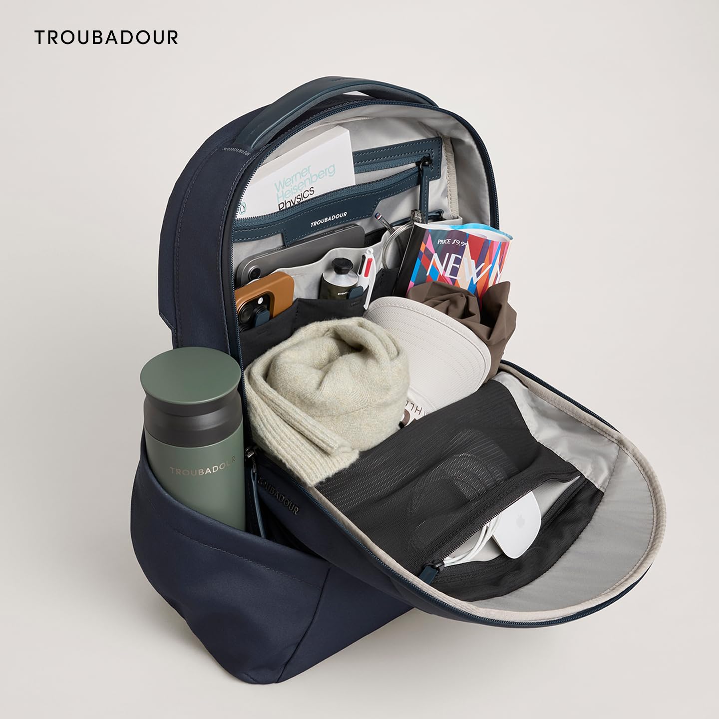 22L Water-Resistant Laptop Backpack for Work & Travel