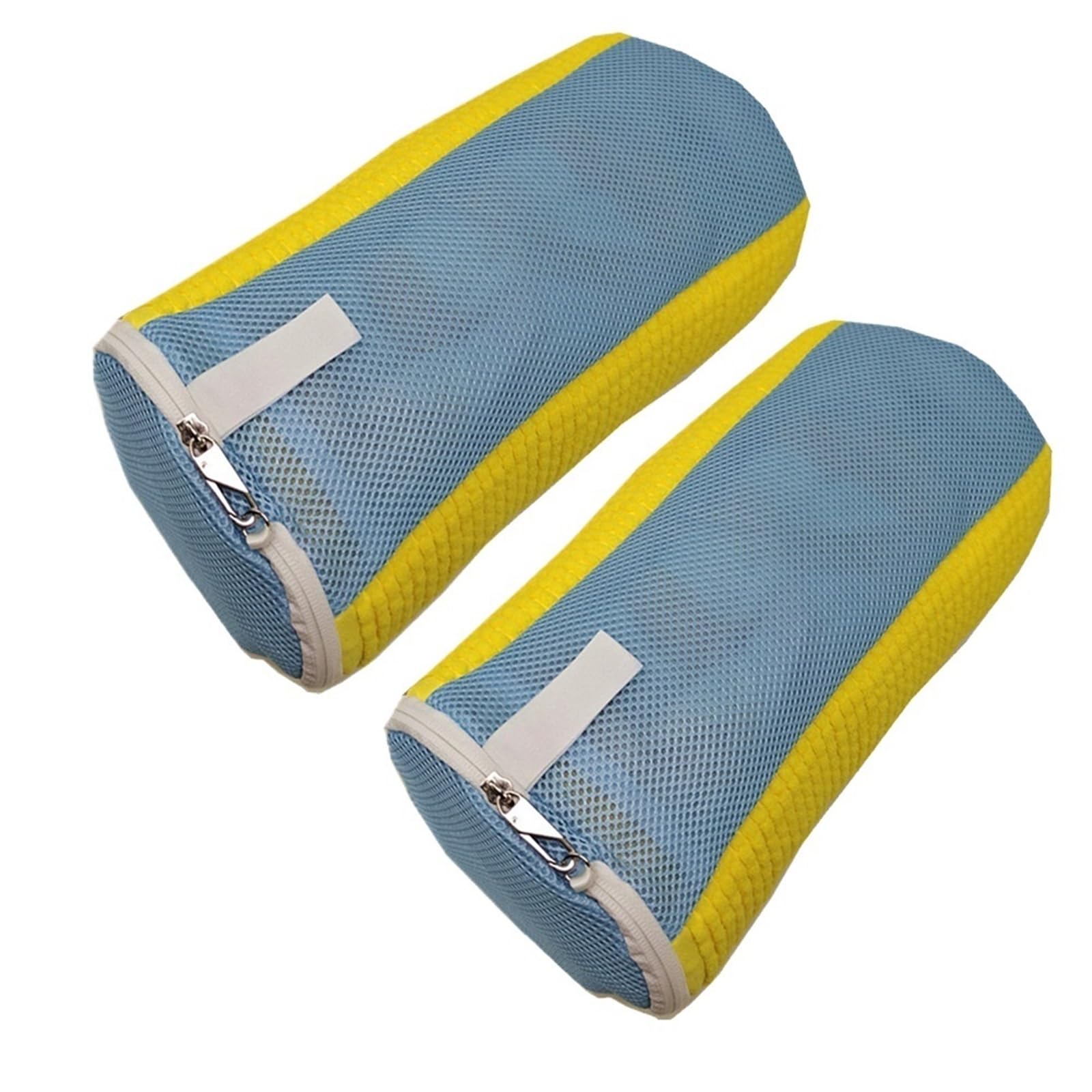 Chenille Shoe Laundry Bag with Side Zipper for Washing Machine
