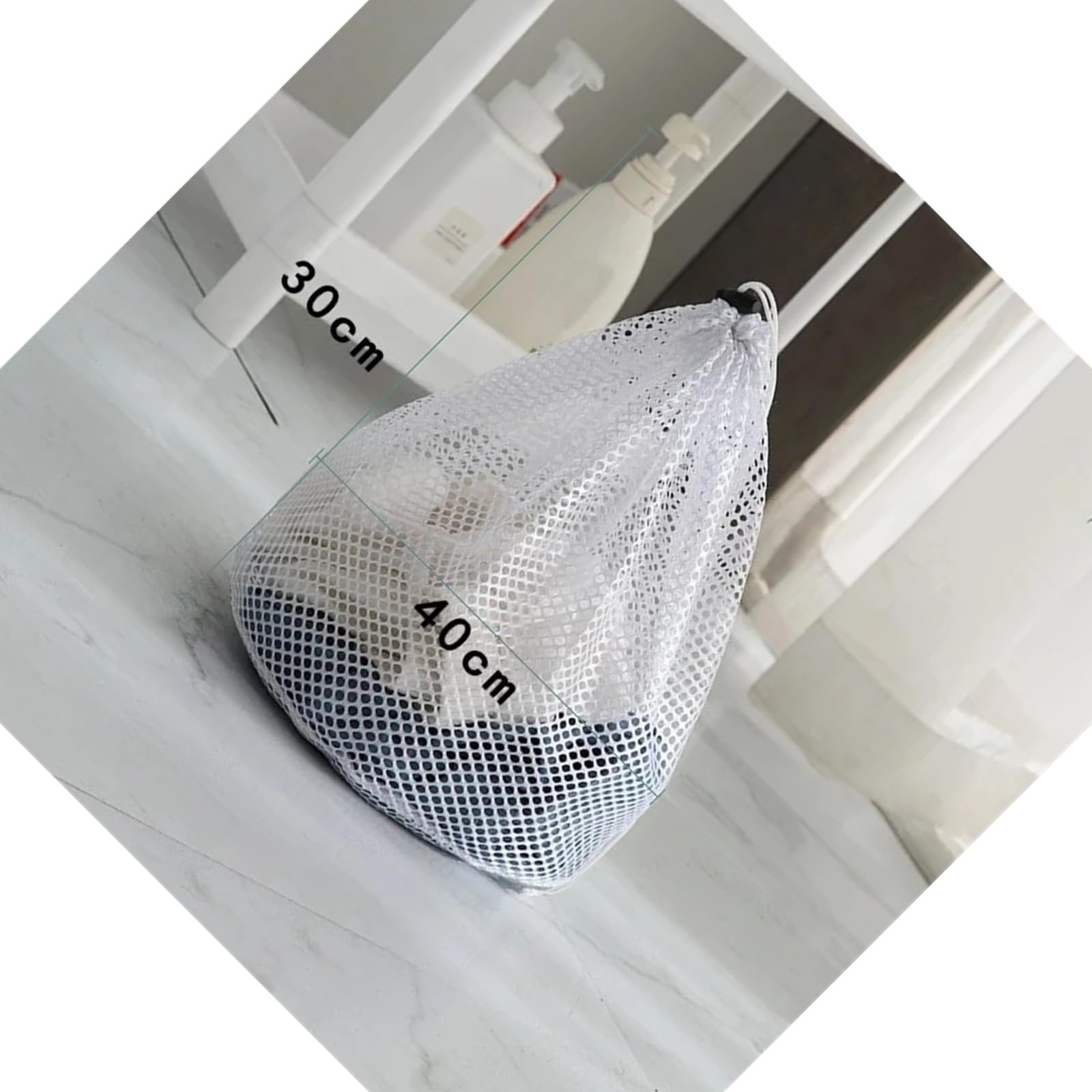 1–4PCS Mesh Laundry Bags for Clothes, Shoes & Delicates