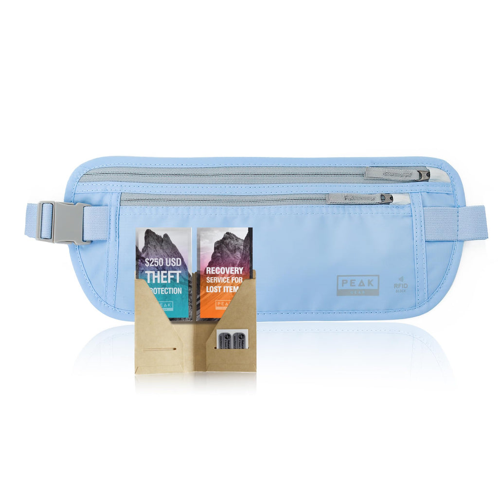 Peak Gear Money Belt Family by Color