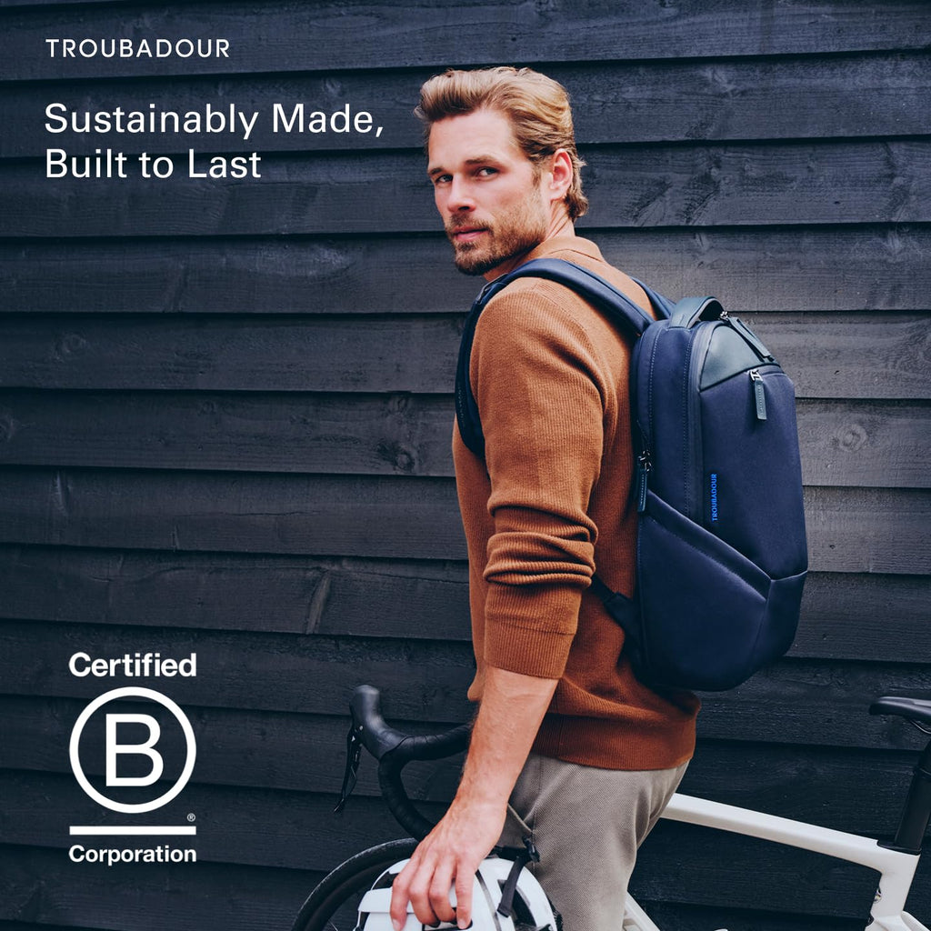 22L Water-Resistant Laptop Backpack for Work & Travel