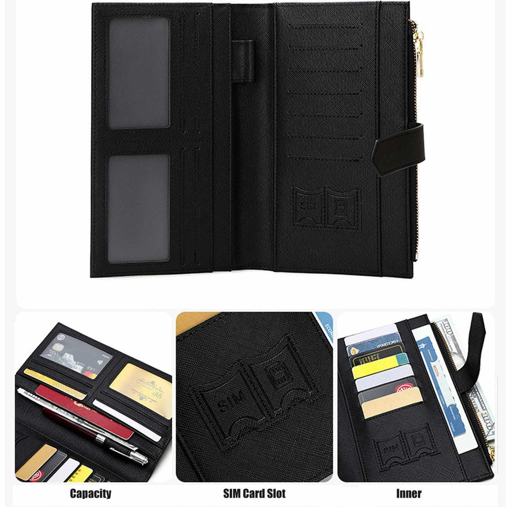 Waterproof RFID Passport & Document Organizer Wallet