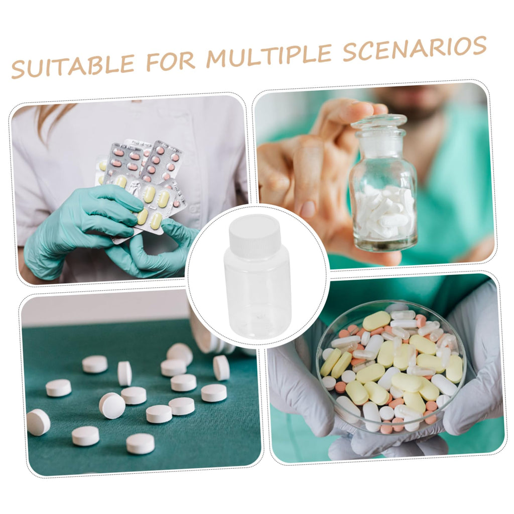 Small Travel Storage Bottles with Secure Caps