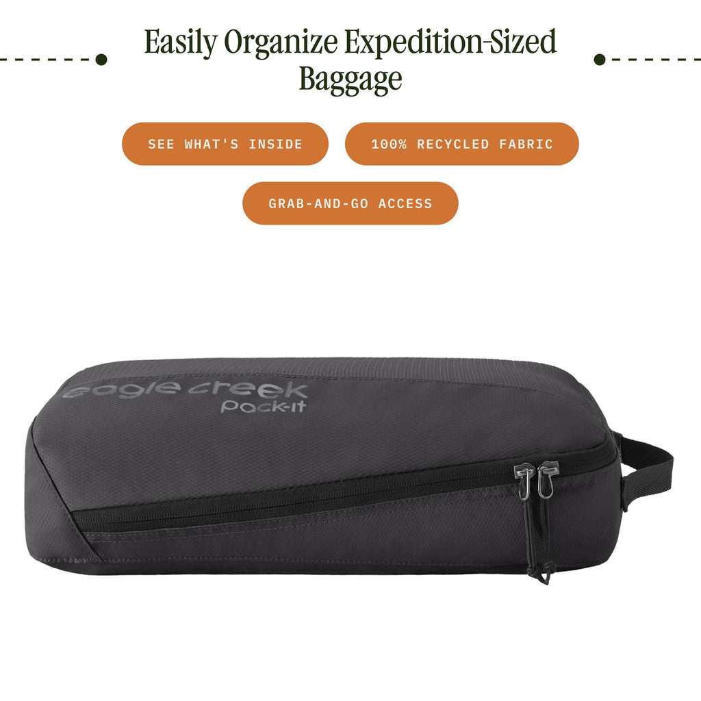 6-Piece Compression Packing Cubes Set with Water-Resistant Fabric
