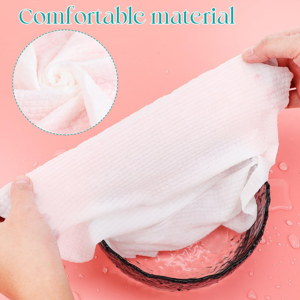 Portable Compressed Cotton Face Towels for Travel & Outdoor Use