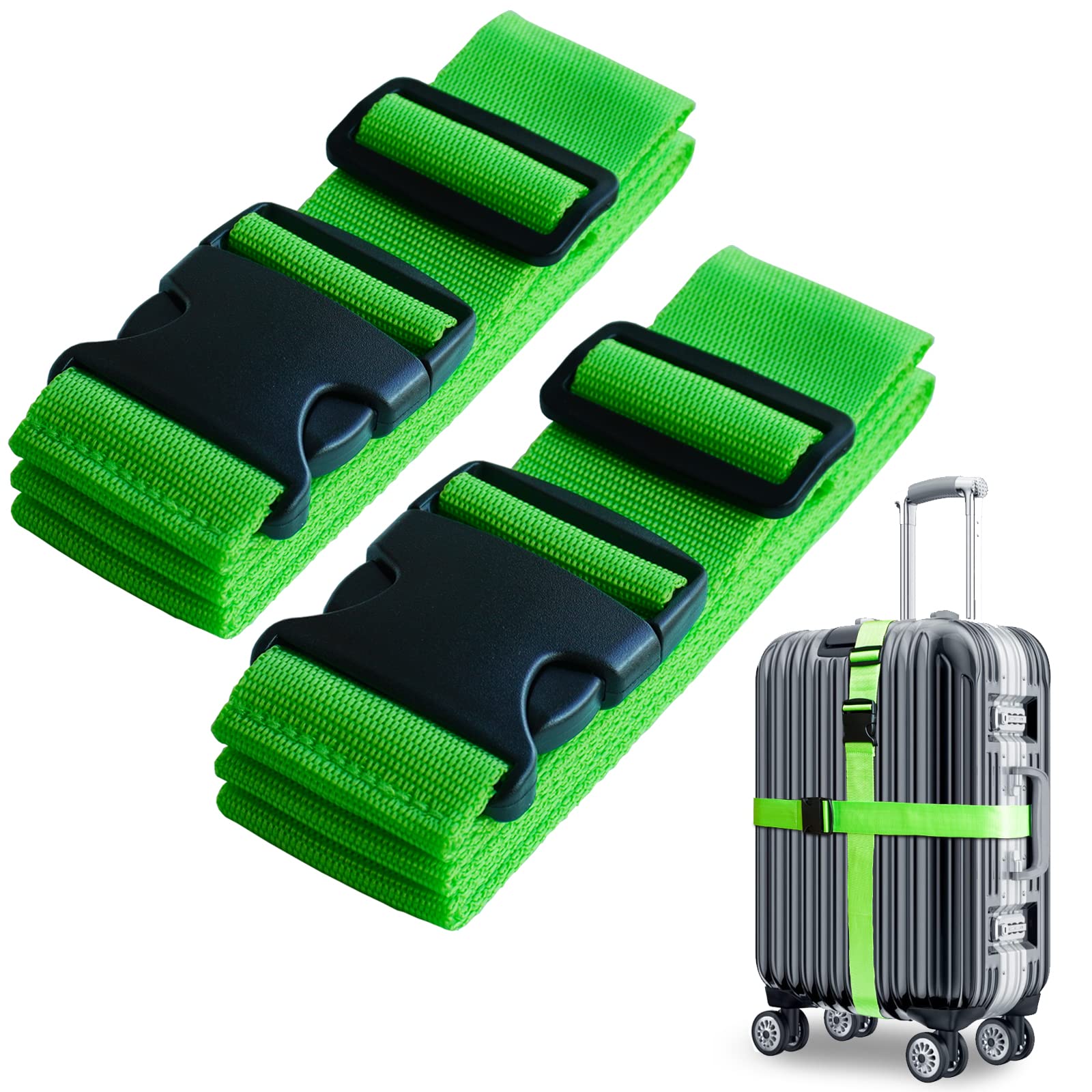 78" Adjustable Luggage Strap for Suitcases