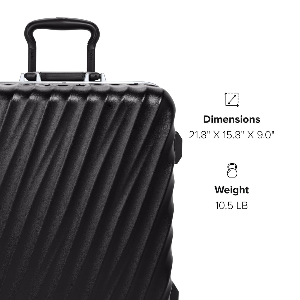 19° Frame Hardshell 4-Wheel Suitcase with Double-Lock Closure