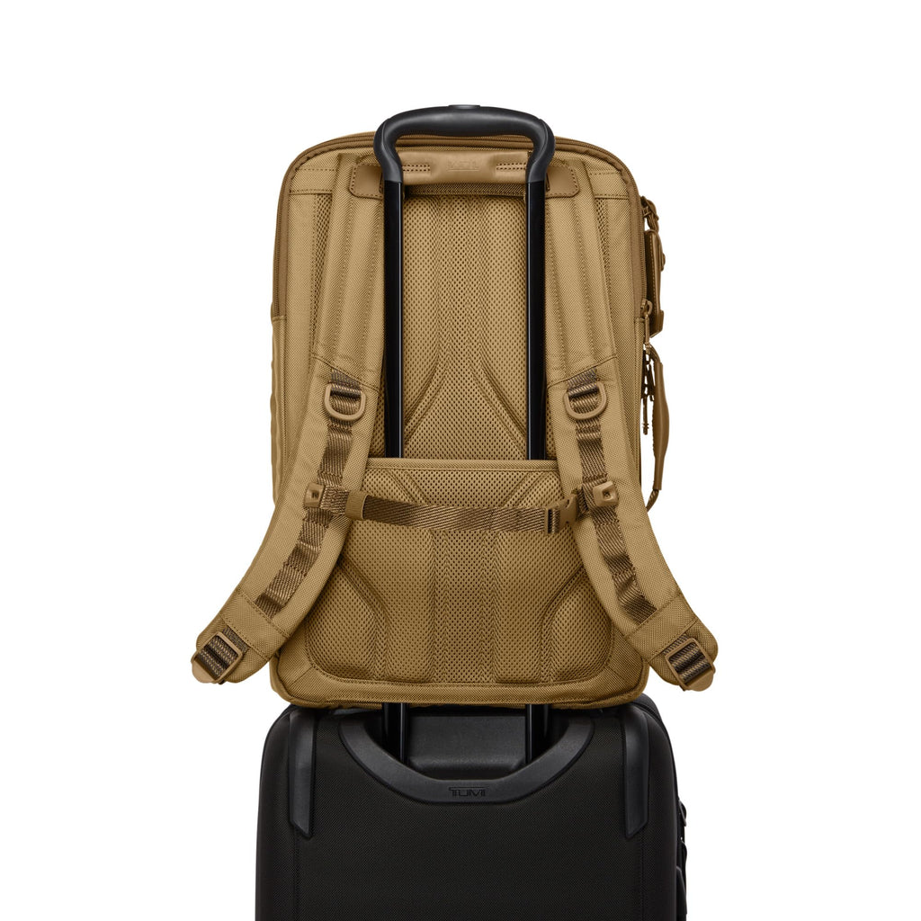 Multi-Compartment Travel Backpack with Adjustable Straps