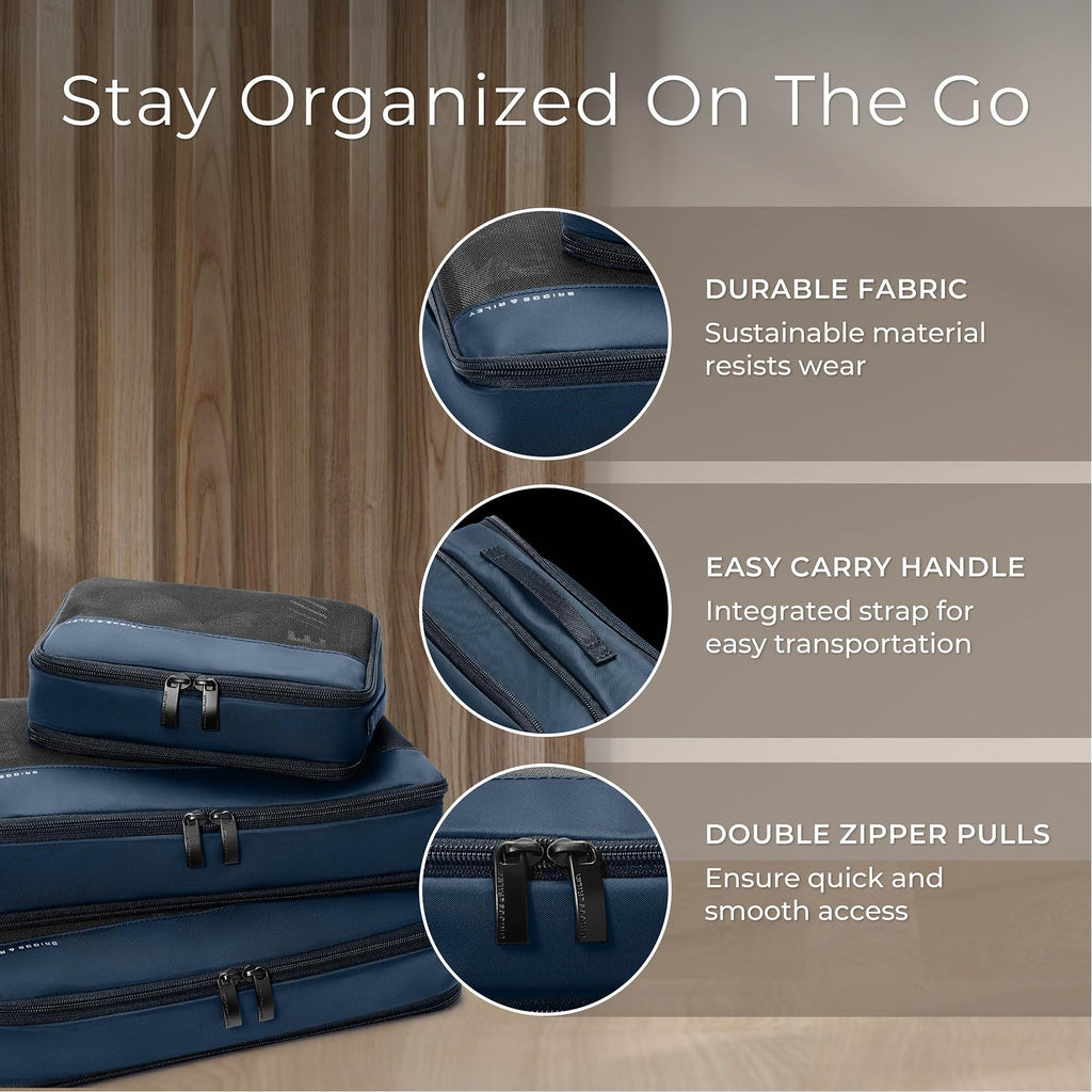Briggs & Riley Travel Essentials Compression Packing Cube Sets