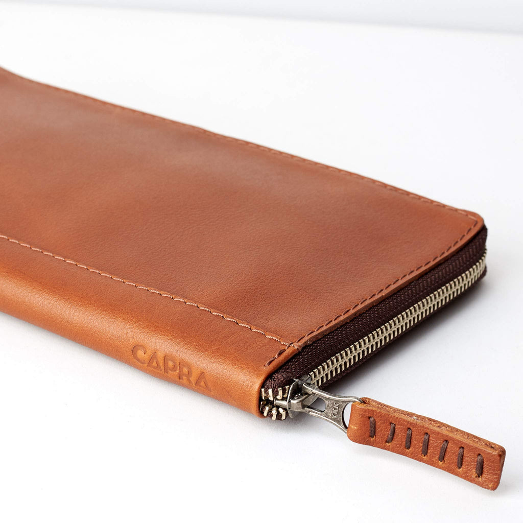Leather Passport & Travel Document Organizer Wallet