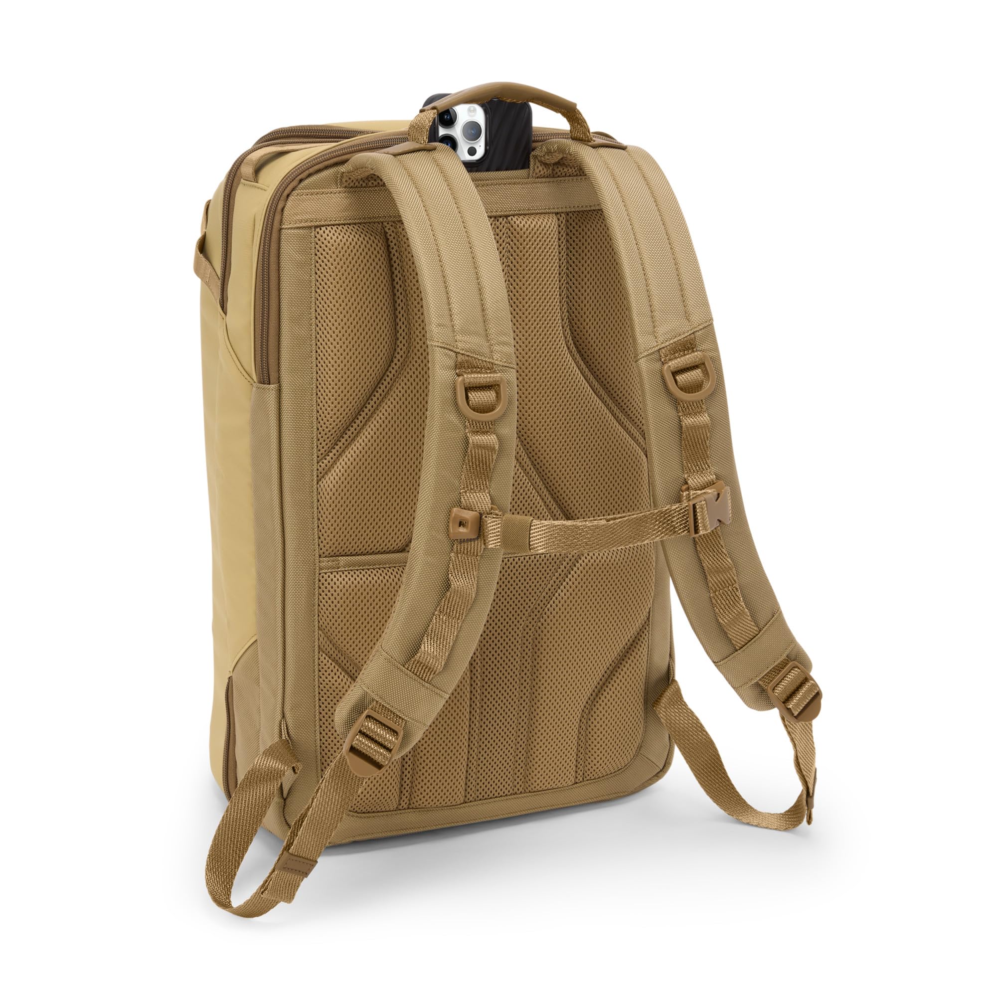 Multi-Compartment Travel Backpack with Adjustable Straps