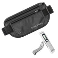 RFID Travel Money Belt with Passport Holder & Digital Luggage Scale