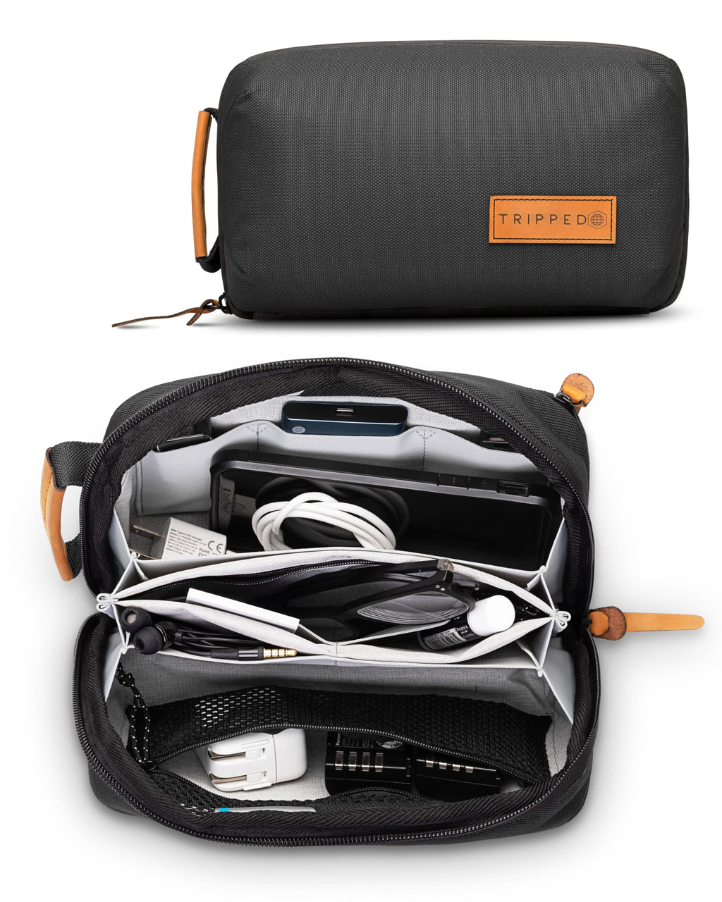 Travel Tech Organizer Pouch for Cables & Chargers